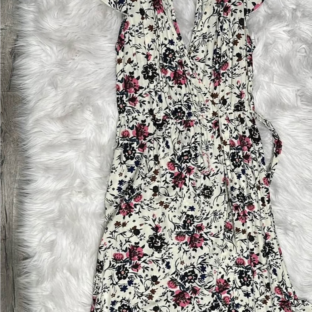 Floral Wrap Dress